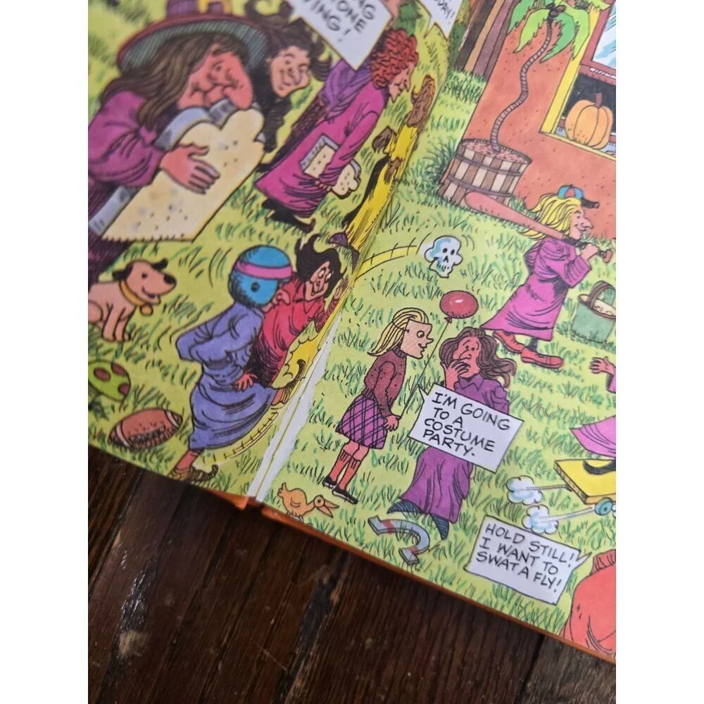 Vintage 90s Where's Wendy the Witch Search and Find Book